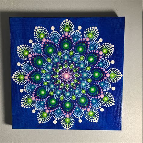 Diy Mandala Dot Painting Do It Yourself