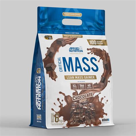 Critical Mass Professional 6kg Lean Mass Gainer Applied Nutrition Ltd