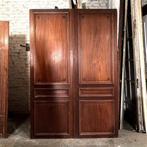 Double cupboard door Louis XVI style 159232 5 cm Matériaux Authentiques