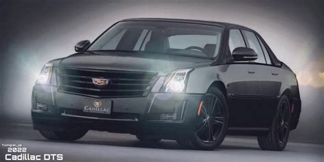 2022 Cadillac DTS Sport Black Edition Rendered With Modern Style