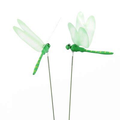 Pcs Kunstmatige Dragonfly Vlinders Tuin Decorati Grandado