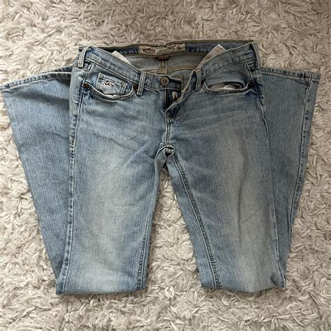 American Eagle Light Wash Low Rise Bootcut Jeans💙 Depop