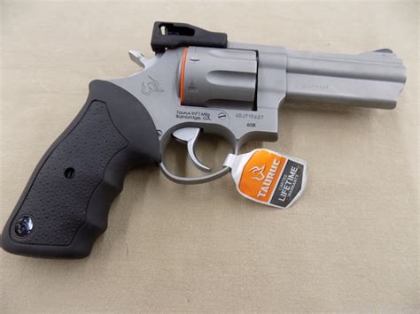 Taurus 608 Stainless 357 Mag 8 Shot 4 Ported Bbl Factory New Revolvers At