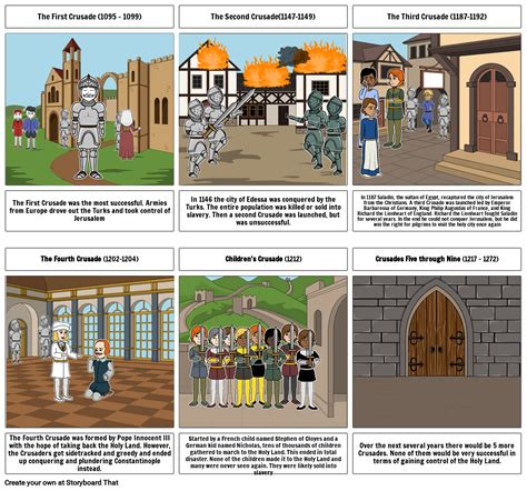 Crusades Storyboard By A58d74b4