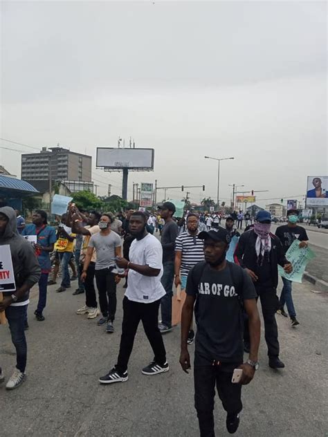 Endsars Port Harcourt Residents Defy Governor Wike Begin Protest