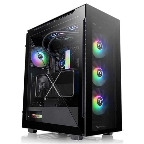 Thermaltake Caixa De Torre Janela Divider 500 TG ARGB Preto