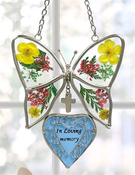 Butterfly Memorial Ornament