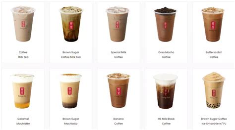 Gong Cha Menu With Updated Prices Philippines