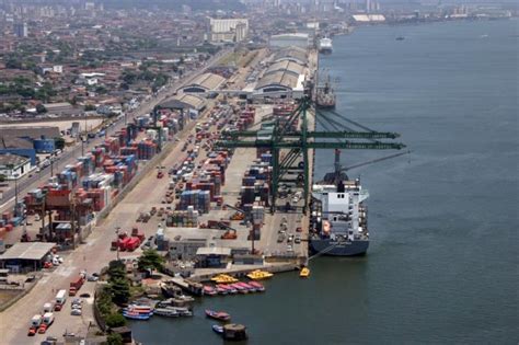 Porto De Santos Supera O Recorde Anual De Movimenta O De Cargas