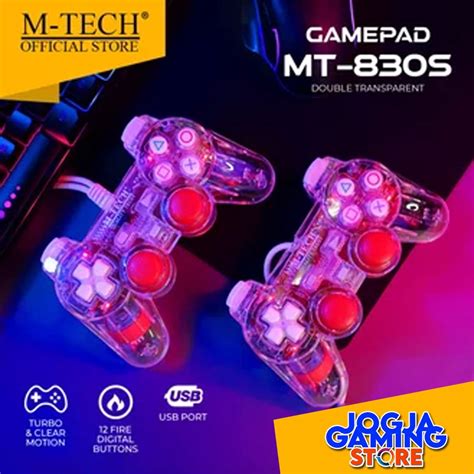 Jual Gamepad Single Mtech Mt S Joystick Usb M Tech Pc Laptop