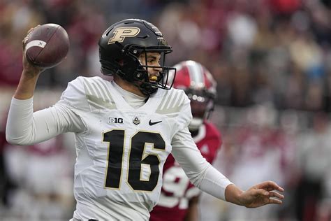 Purdue Opens Big Ten Title Preparations Without Starting Qb Ap News