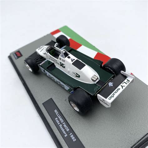 Modellino F1 Atlas Edicola 1 43 Williams FW08 1982 6 K Rosberg