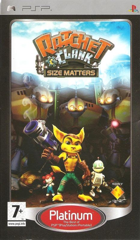 Ratchet Clank Size Matters Box Cover Art Mobygames