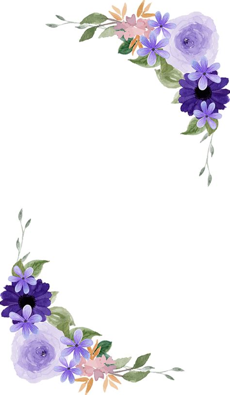 Gorgeous Purple Flower Invitation Purple Flowers Wallpaper