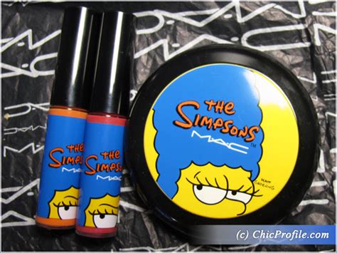 MAC The Simpsons Fall 2014 Collection Swatches Preview Photos