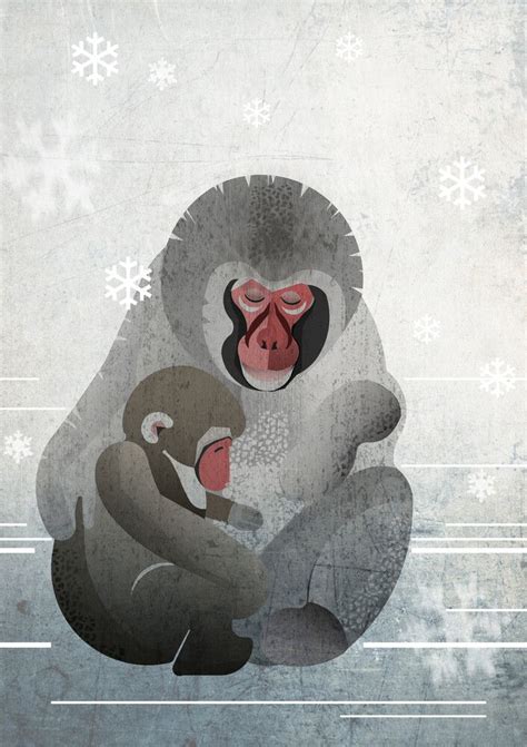 Wall Art Macaque By Sabrina Ziegenhorn Premium Poster A X