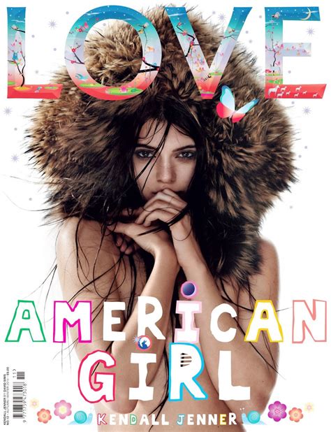 Kendall Jenner In Love Magazine Hawtcelebs