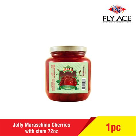 Jolly Maraschino Cherries W Stem 72oz Lazada Ph