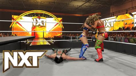 Wwe K Nxt Triple Threat Blair Davenport Vs Zoey Stark Vs Thea Hail