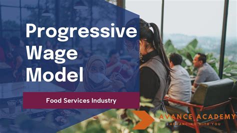 Progressive Wage Model Pwm For The Food Services Sector Avance Academy