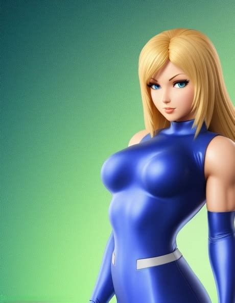 Gorgeous Hentai Babe Samus Aran Shows Off Her Beautiful Breasts Nakedpics