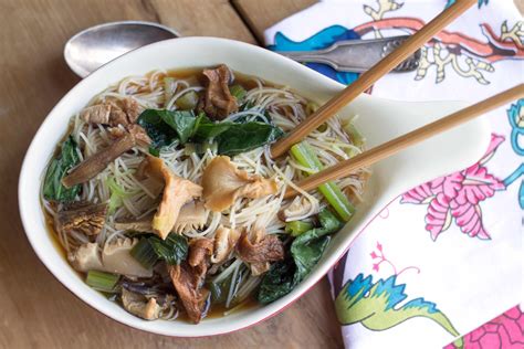 Chinese Mushroom Noodle Soup Errens Kitchen