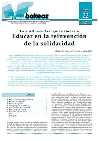 Educar En La Reinvencion De La Solidaridad Pdf