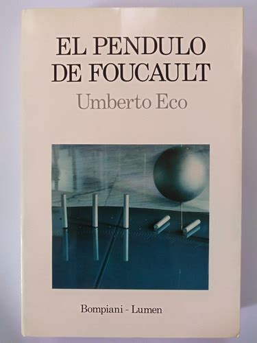 Umberto Eco El P Ndulo De Foucault Cuotas Sin Inter S