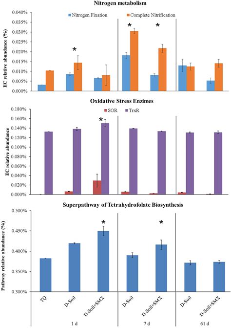 Relative Abundances Of Predicted Functional Genes And Folic Pathway Of