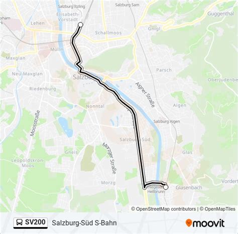 Sv Route Fahrpl Ne Haltestellen Karten Salzburg S D S Bahn