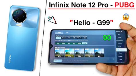 Infinix Note 12 Pro Pubg Test Mediatek Helio G99😱 Youtube