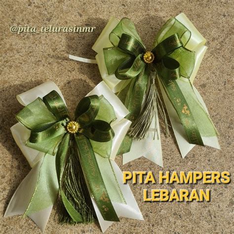 Jual Pita Tulisan Idul Fitri Lebaran Pita Hampers Kado Shopee Indonesia