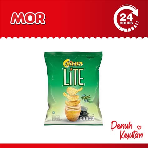 Jual CHITATO Lite Nori Seaweed 68 Gr Rasa Rumput Laut Shopee Indonesia