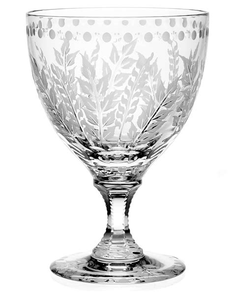 William Yeoward Crystal Fern Wine Glass Small Horchow