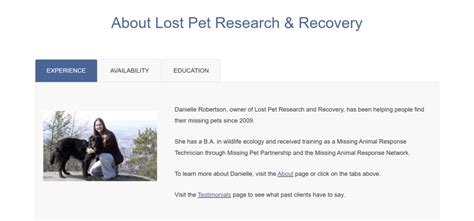 Best Websites To Find A Lost Pet First Street Pets