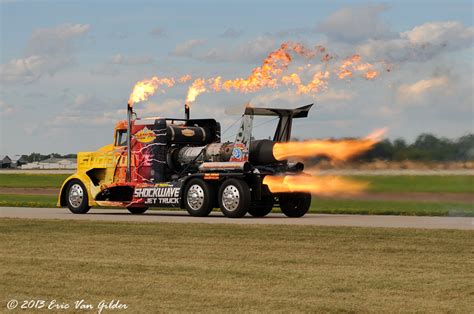 Van Gilder Aviation Photography Eaa Airventure Oshkosh 2013 Shockwave Jet Powered Truck