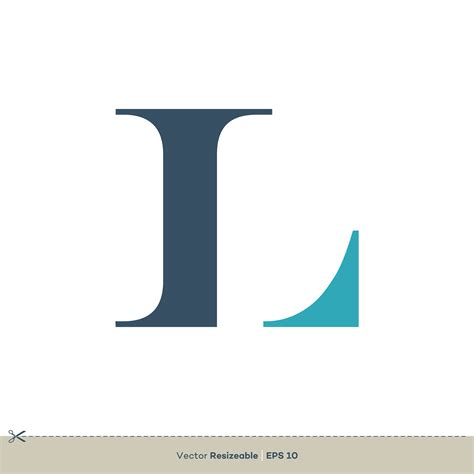 L Letter Logo Template - Download Free Vector Art, Stock Graphics & Images