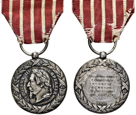 Medaille für den Italien Feldzug 1859 Médaille de la campagne d Italie