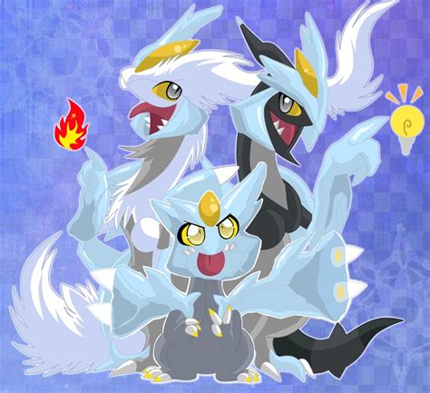 Reshiram Zekrom Kyurem Black Kyurem And White Kyurem Pokemon And 3