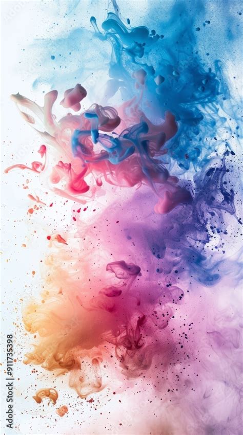 Watercolor splash effect with soft edges Stock Illustration | Adobe Stock