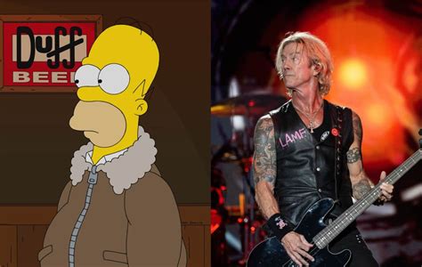 The Simpsons Writer Shoots Down Duff Mckagan S Claim He Inspired Duff