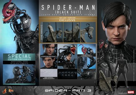 Spider Man 3 Black Suit Spider Man By Hot Toys The Toyark News