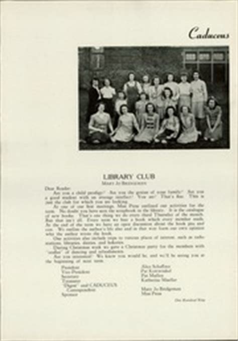 Beaumont High School - Caduceus Yearbook (St Louis, MO), Class of 1943 ...