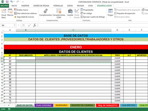 patrimonio Nacarado Puñalada excel plantillas contabilidad Ridículo ...