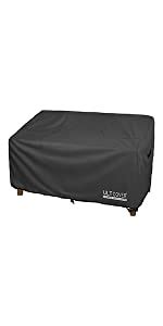 Amazon ULTCOVER Patio Fire Pit Table Cover Round 27 Inch Outdoor