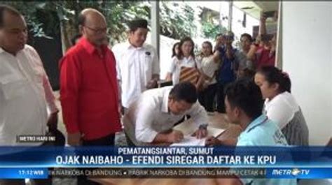 Ojak Efendi Maju Pilwakot Pematangsiantar Lewat Jalur Perseorangan