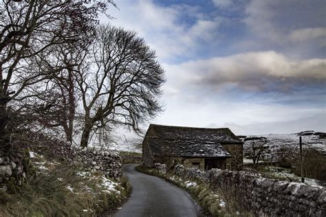 First Snow Yorkshire Dales Free Stock Photo Public Domain Pictures