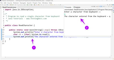 Java Program To Read A Character TestingDocs