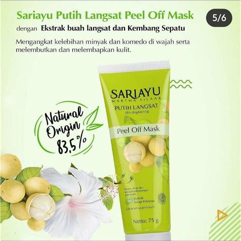 Jual Sariayu Bright Skin Putih Langsat Series Shopee Indonesia