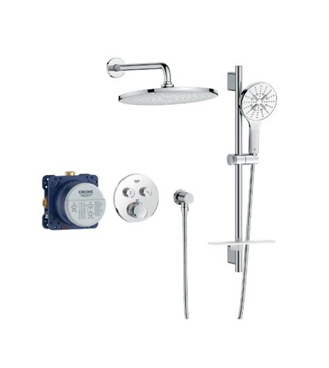 Grohe Rainshower Smartcontrol Thermostatic Shower Kit Saniterica